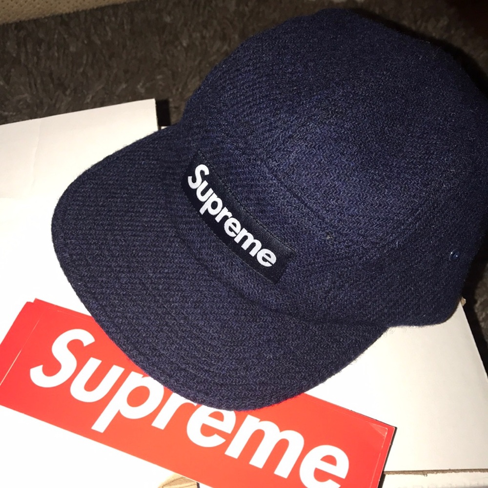 5 panel Supreme cap